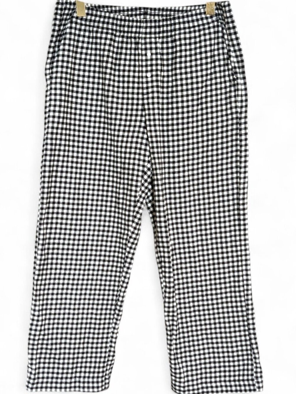 🖤NWOT ​GAP Gingham Flannel Pajama Pants S & L Available Women's Black/White